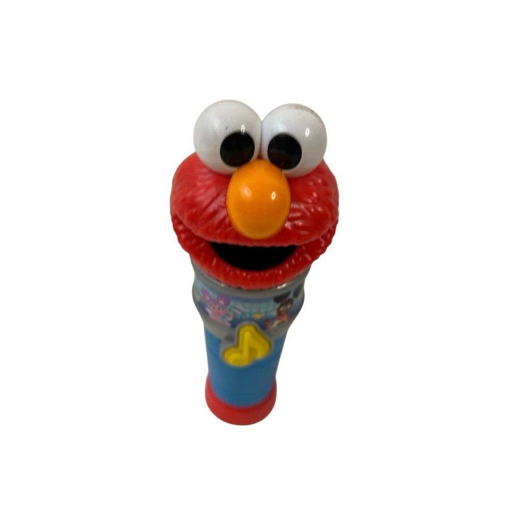 Sesame Street Elmo musical‎ microphone toy "Elmo loves you"